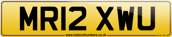 MR12 XWU