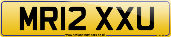 MR12 XXU