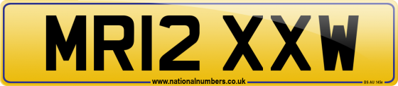 MR12 XXW