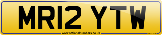 MR12 YTW