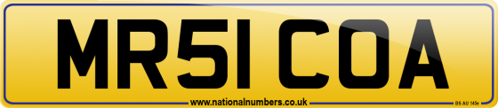 MR51 COA