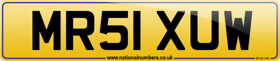 MR51 XUW