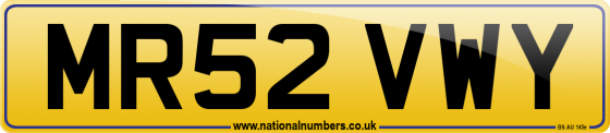 MR52 VWY
