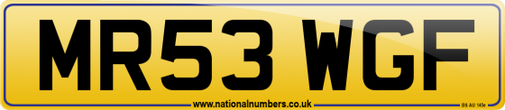 MR53 WGF