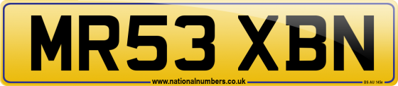 MR53 XBN