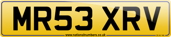 MR53 XRV