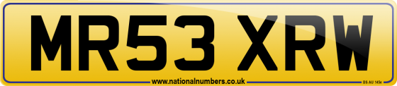 MR53 XRW