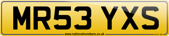 MR53 YXS