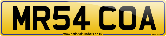 MR54 COA