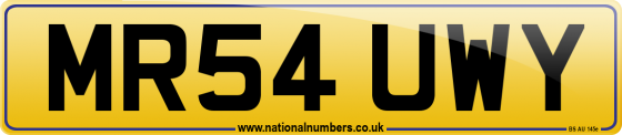 MR54 UWY