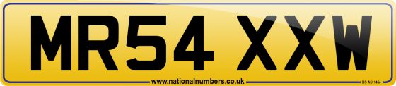 MR54 XXW
