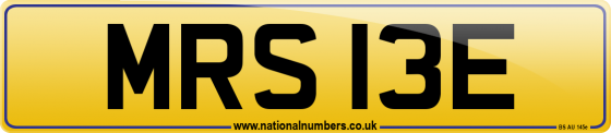 MRS 13E