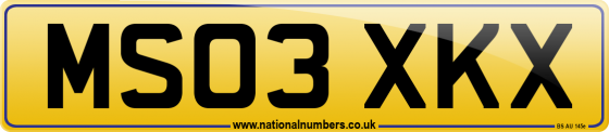 MS03 XKX