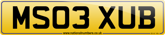 MS03 XUB
