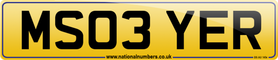 MS03 YER