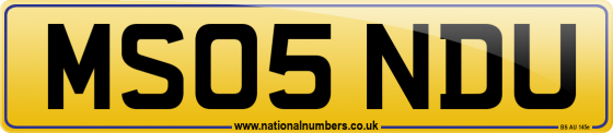 MS05 NDU