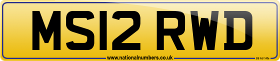 MS12 RWD