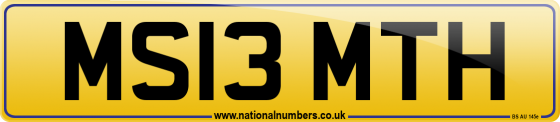 MS13 MTH