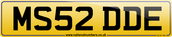 MS52 DDE
