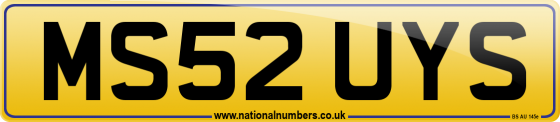 MS52 UYS