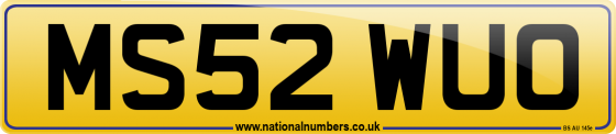 MS52 WUO