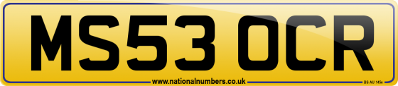 MS53 OCR