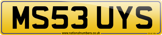 MS53 UYS