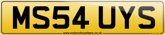 MS54 UYS