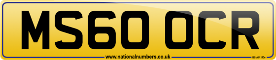 MS60 OCR