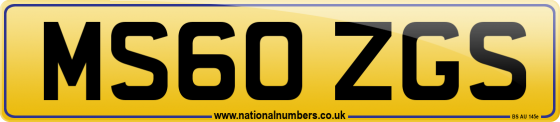 MS60 ZGS