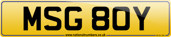 MSG 80Y