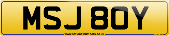 MSJ 80Y