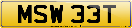 MSW 33T