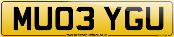 MU03 YGU