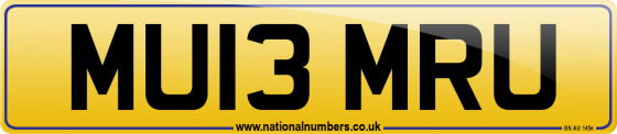 MU13 MRU