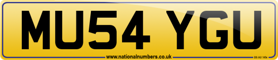 MU54 YGU