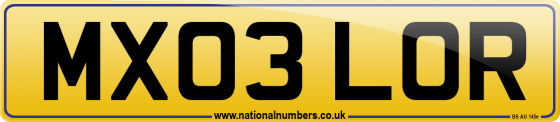 MX03 LOR