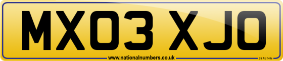 MX03 XJO