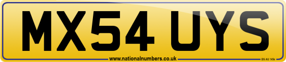 MX54 UYS