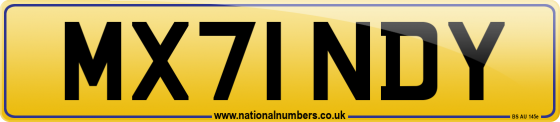 MX71 NDY