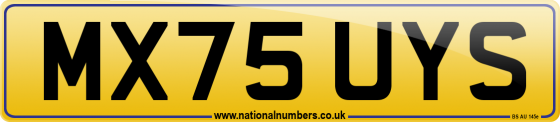 MX75 UYS