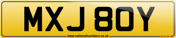 MXJ 80Y