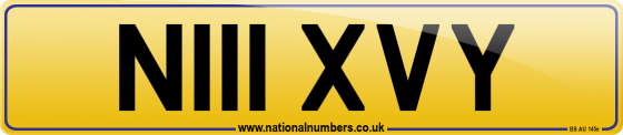 N111 XVY
