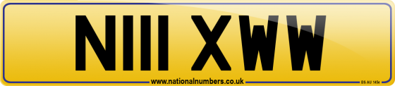 N111 XWW