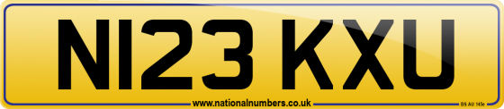 N123 KXU