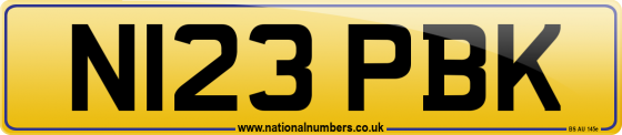 N123 PBK