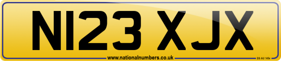 N123 XJX