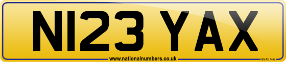 N123 YAX