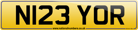N123 YOR