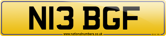 N13 BGF